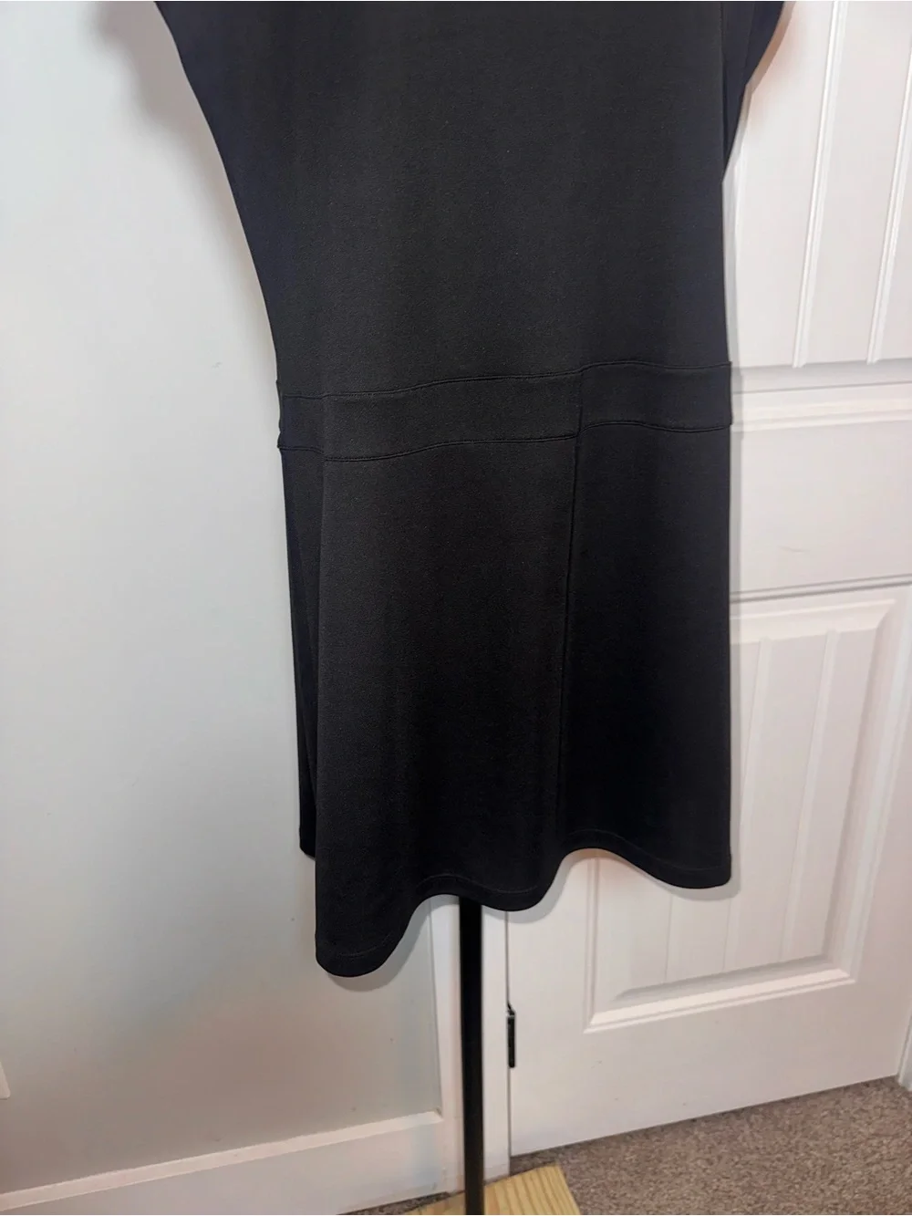 Nike Golf Dri Fit Size Large Women’s  Black Short-Sleeve Mini Dress